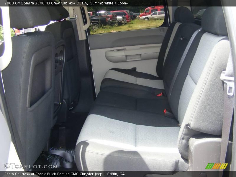 Summit White / Ebony 2008 GMC Sierra 3500HD Crew Cab 4x4 Dually