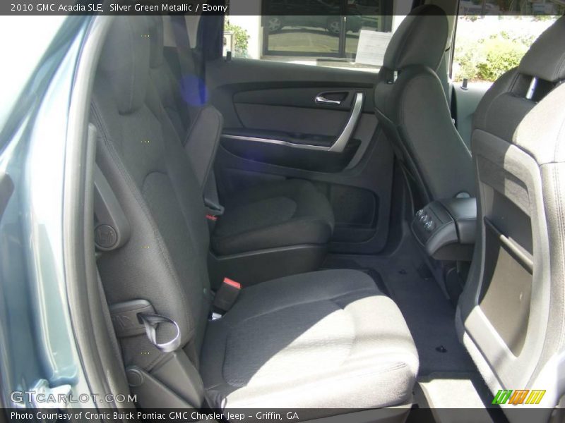 Silver Green Metallic / Ebony 2010 GMC Acadia SLE