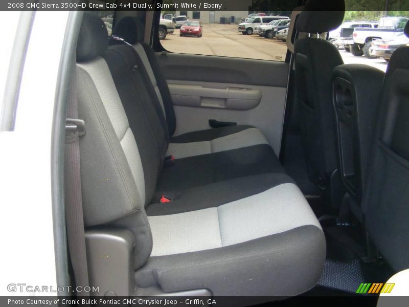Summit White / Ebony 2008 GMC Sierra 3500HD Crew Cab 4x4 Dually