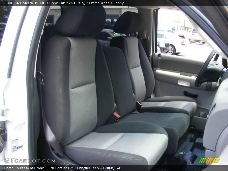 Summit White / Ebony 2008 GMC Sierra 3500HD Crew Cab 4x4 Dually