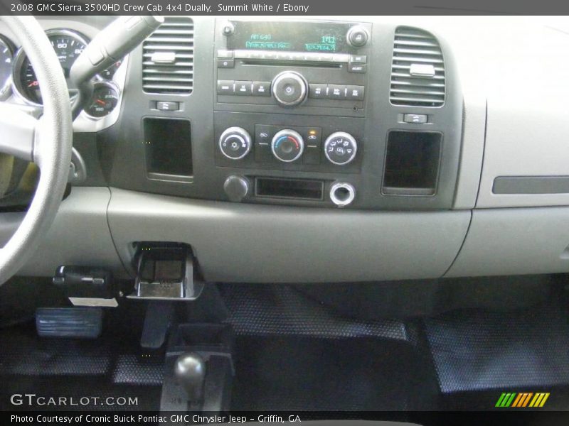 Summit White / Ebony 2008 GMC Sierra 3500HD Crew Cab 4x4 Dually