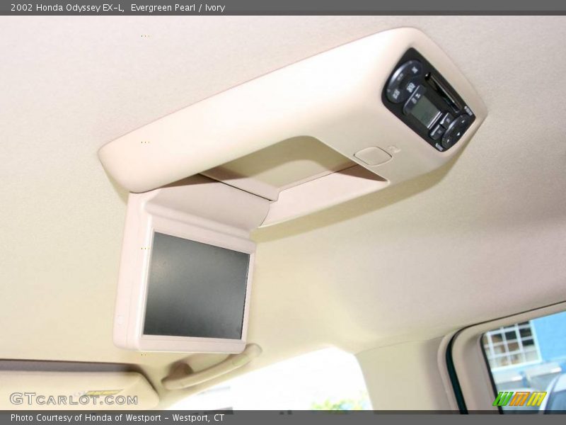 Evergreen Pearl / Ivory 2002 Honda Odyssey EX-L