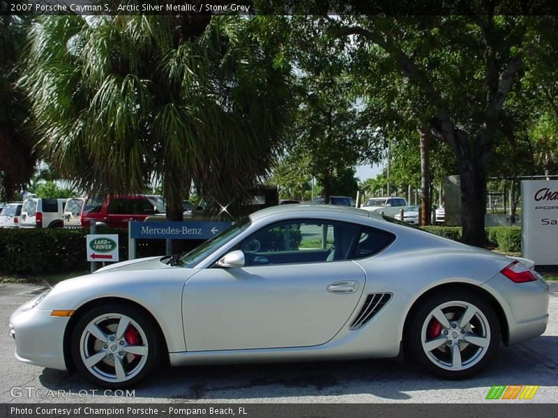  2007 Cayman S Arctic Silver Metallic