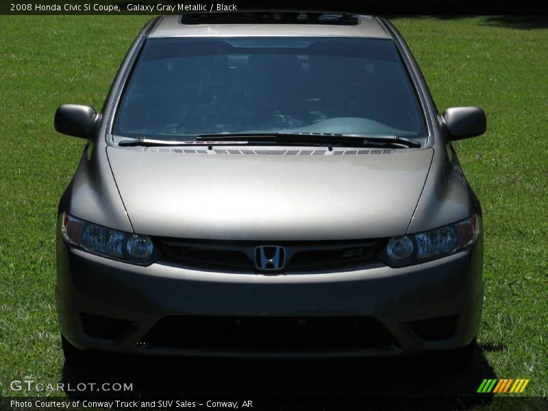 Galaxy Gray Metallic / Black 2008 Honda Civic Si Coupe