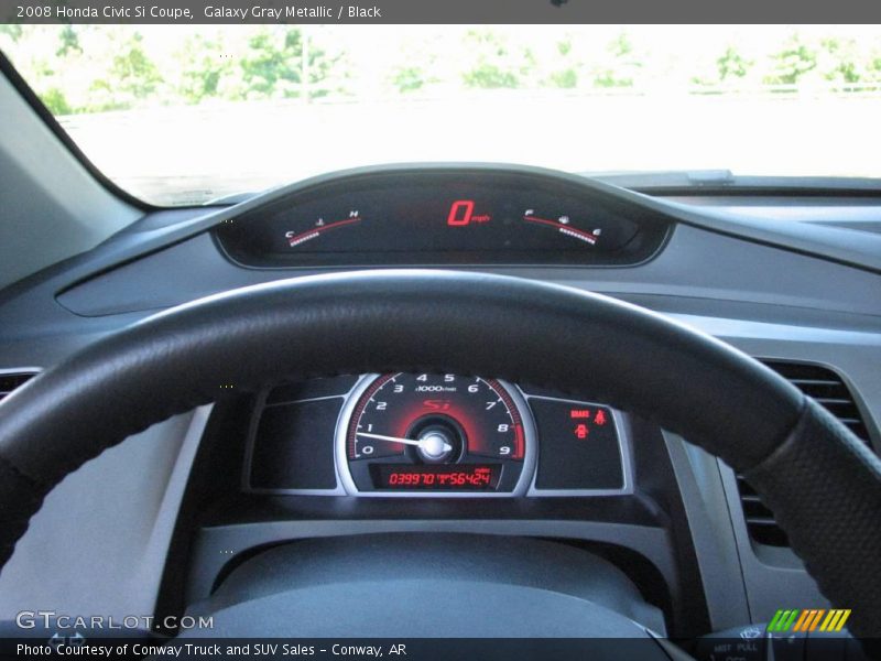 Galaxy Gray Metallic / Black 2008 Honda Civic Si Coupe