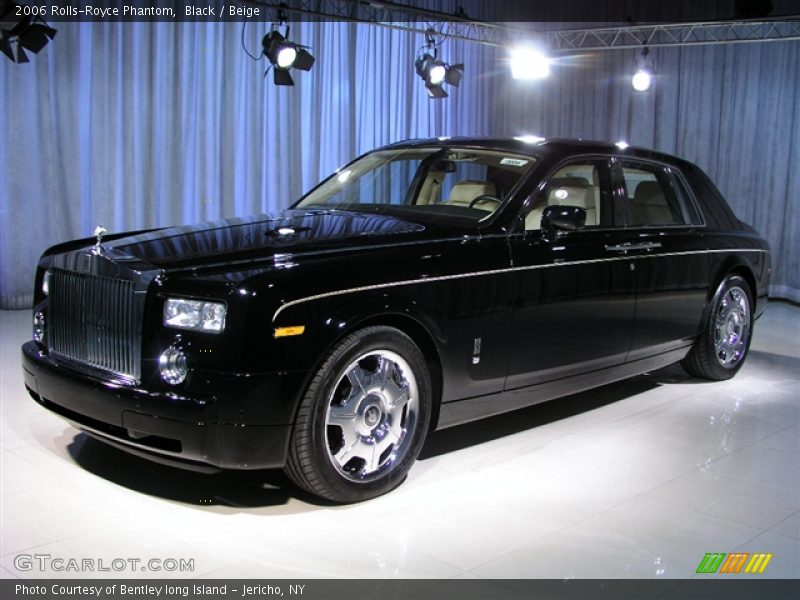 Black / Beige 2006 Rolls-Royce Phantom