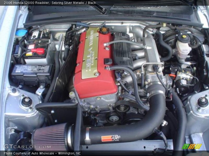 Sebring Silver Metallic / Black 2006 Honda S2000 Roadster