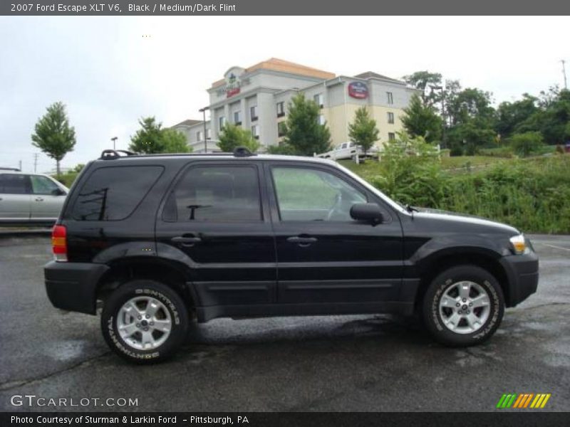 Black / Medium/Dark Flint 2007 Ford Escape XLT V6