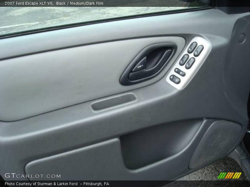 Black / Medium/Dark Flint 2007 Ford Escape XLT V6