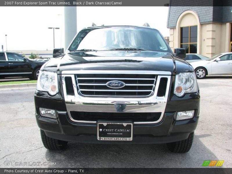 Black / Dark Charcoal/Camel 2007 Ford Explorer Sport Trac Limited