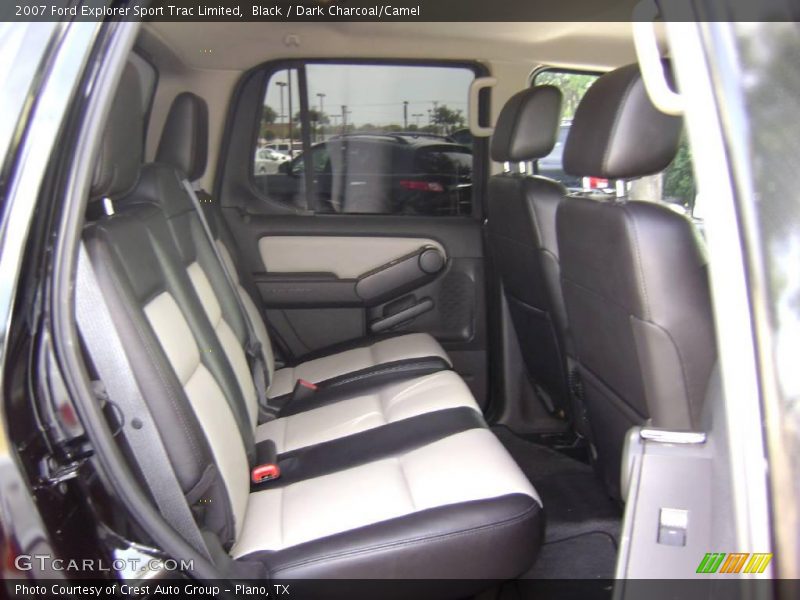 Black / Dark Charcoal/Camel 2007 Ford Explorer Sport Trac Limited