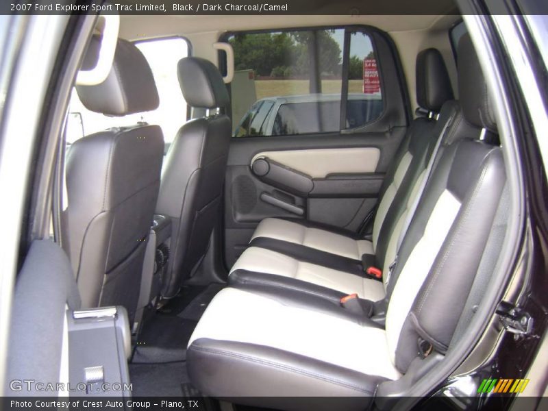 Black / Dark Charcoal/Camel 2007 Ford Explorer Sport Trac Limited