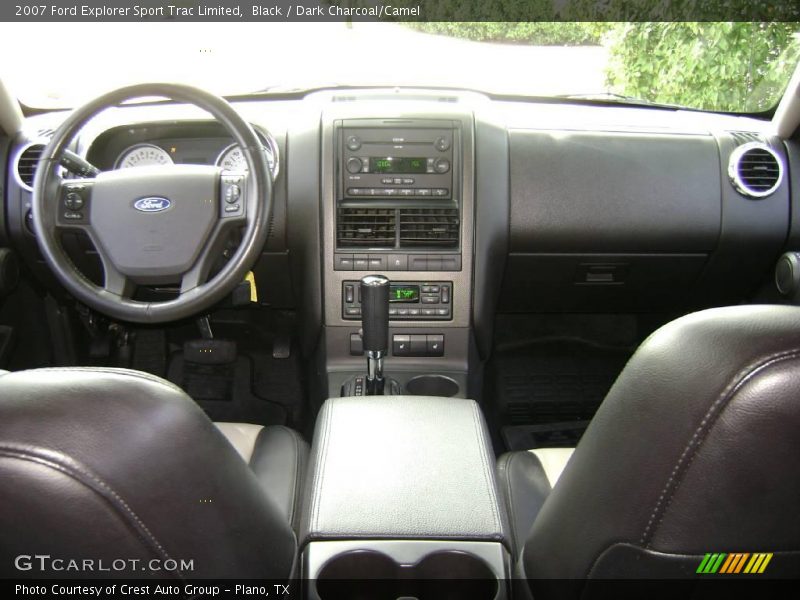 Black / Dark Charcoal/Camel 2007 Ford Explorer Sport Trac Limited