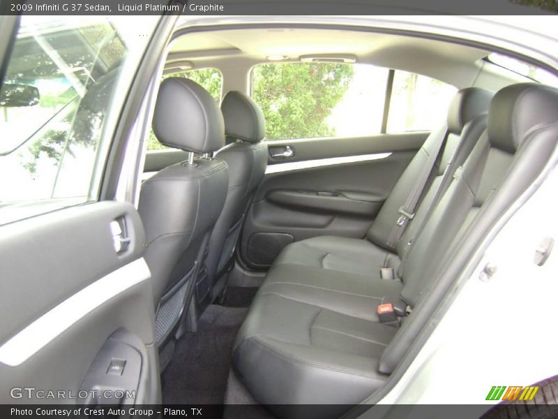 Liquid Platinum / Graphite 2009 Infiniti G 37 Sedan