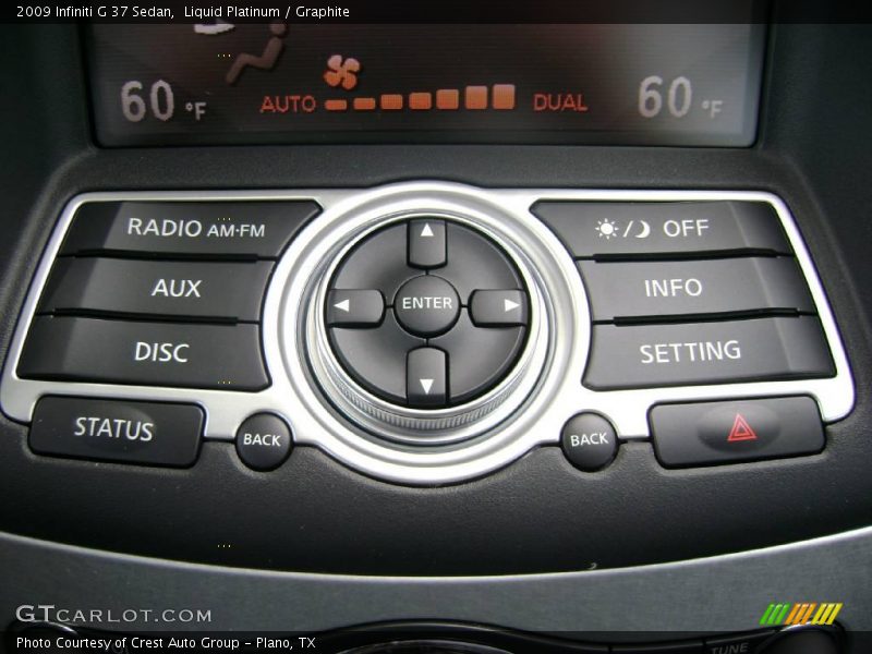 Liquid Platinum / Graphite 2009 Infiniti G 37 Sedan