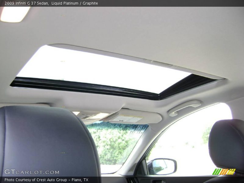 Liquid Platinum / Graphite 2009 Infiniti G 37 Sedan