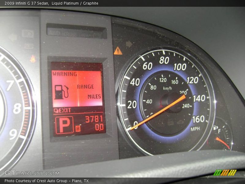 Liquid Platinum / Graphite 2009 Infiniti G 37 Sedan