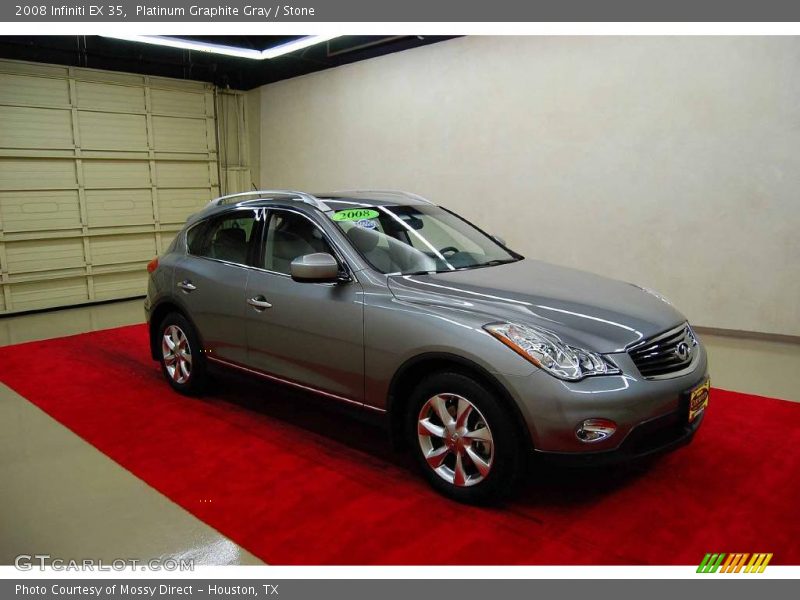 Platinum Graphite Gray / Stone 2008 Infiniti EX 35