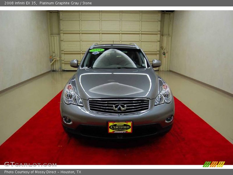 Platinum Graphite Gray / Stone 2008 Infiniti EX 35