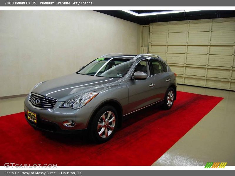 Platinum Graphite Gray / Stone 2008 Infiniti EX 35