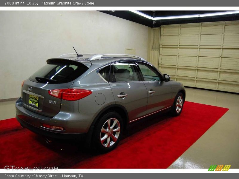Platinum Graphite Gray / Stone 2008 Infiniti EX 35