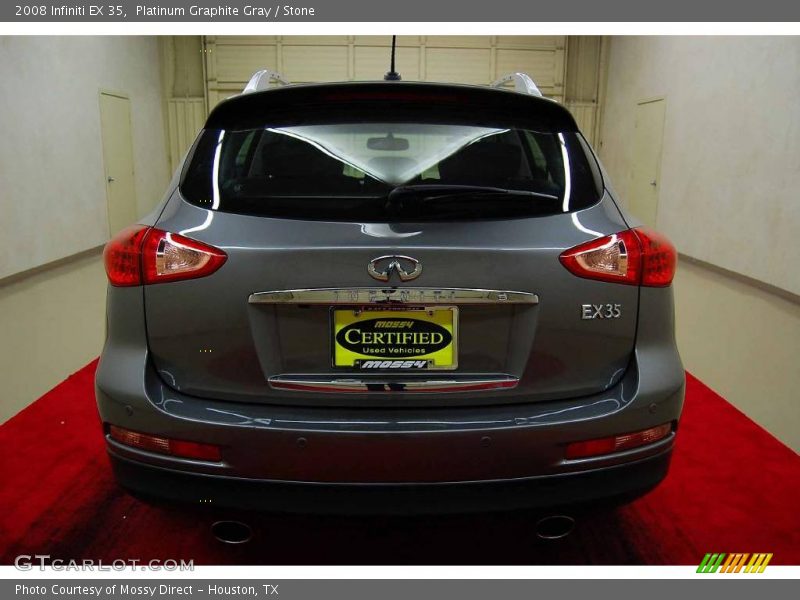 Platinum Graphite Gray / Stone 2008 Infiniti EX 35
