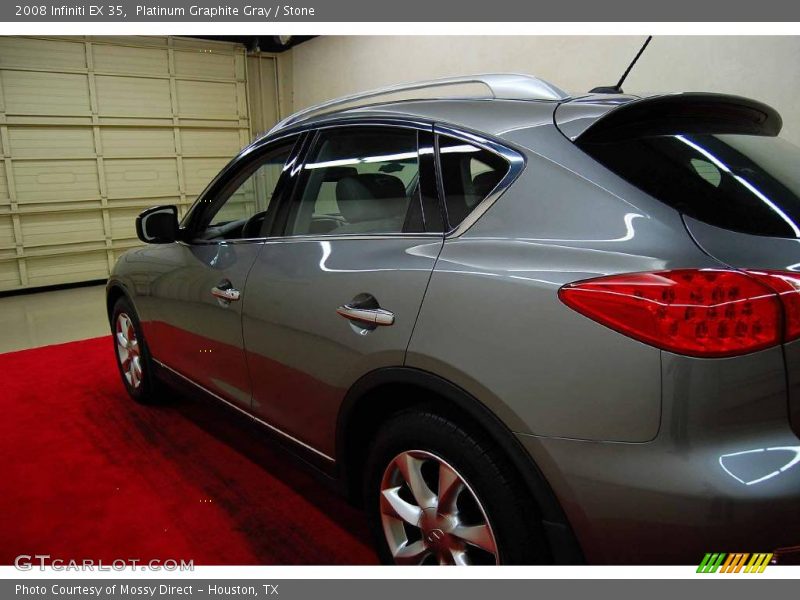 Platinum Graphite Gray / Stone 2008 Infiniti EX 35