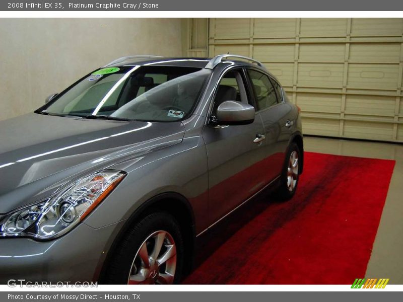 Platinum Graphite Gray / Stone 2008 Infiniti EX 35