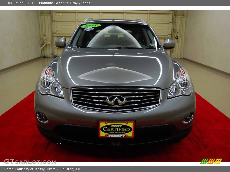 Platinum Graphite Gray / Stone 2008 Infiniti EX 35