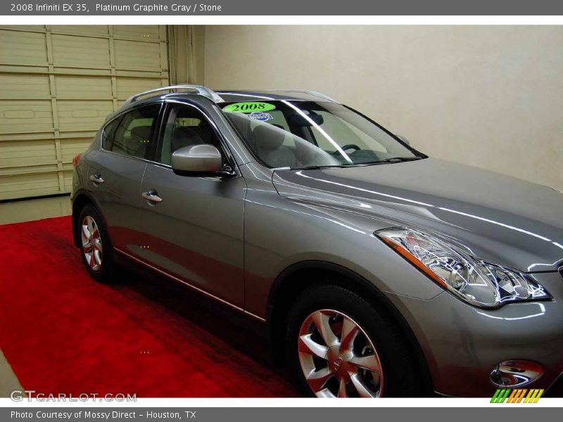 Platinum Graphite Gray / Stone 2008 Infiniti EX 35
