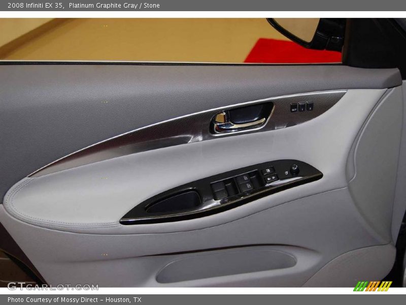 Platinum Graphite Gray / Stone 2008 Infiniti EX 35