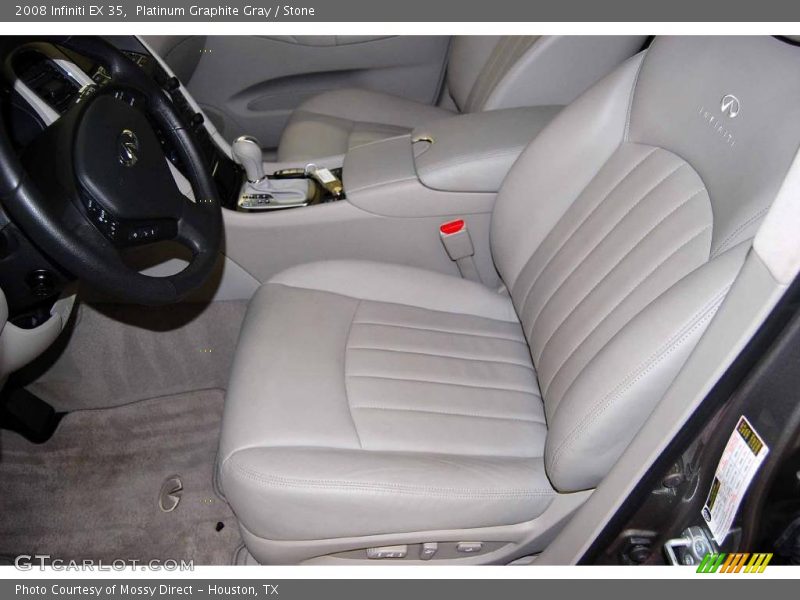 Platinum Graphite Gray / Stone 2008 Infiniti EX 35