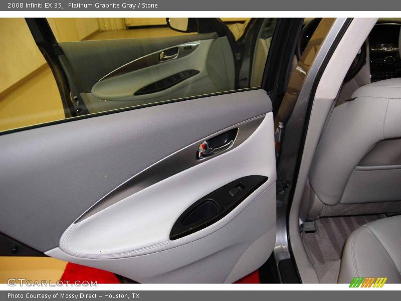 Platinum Graphite Gray / Stone 2008 Infiniti EX 35
