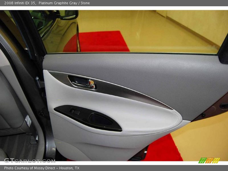 Platinum Graphite Gray / Stone 2008 Infiniti EX 35