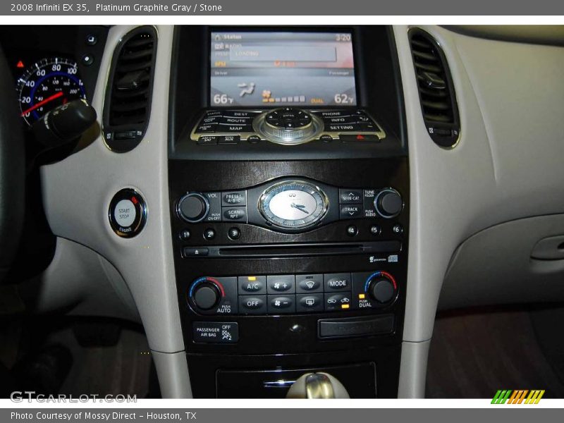 Platinum Graphite Gray / Stone 2008 Infiniti EX 35