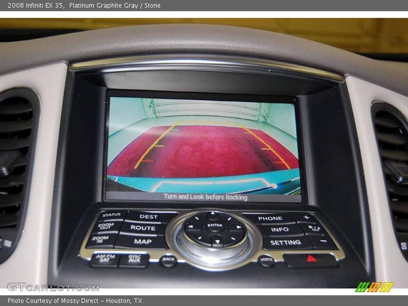Platinum Graphite Gray / Stone 2008 Infiniti EX 35