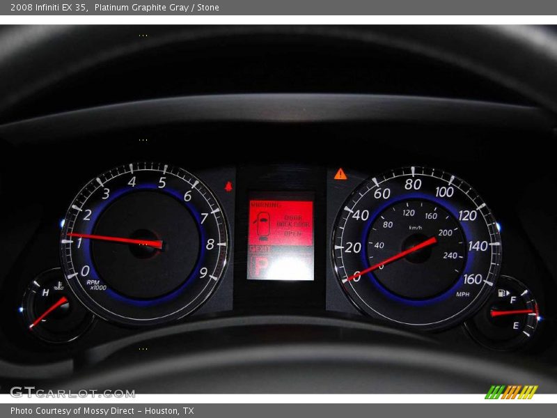 Platinum Graphite Gray / Stone 2008 Infiniti EX 35