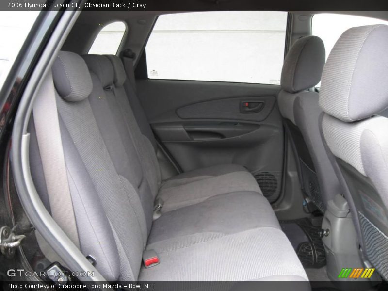 Obsidian Black / Gray 2006 Hyundai Tucson GL