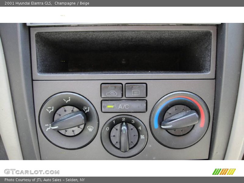 Champagne / Beige 2001 Hyundai Elantra GLS