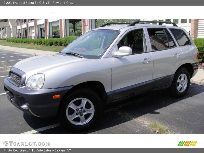 Pewter / Gray 2001 Hyundai Santa Fe GLS V6