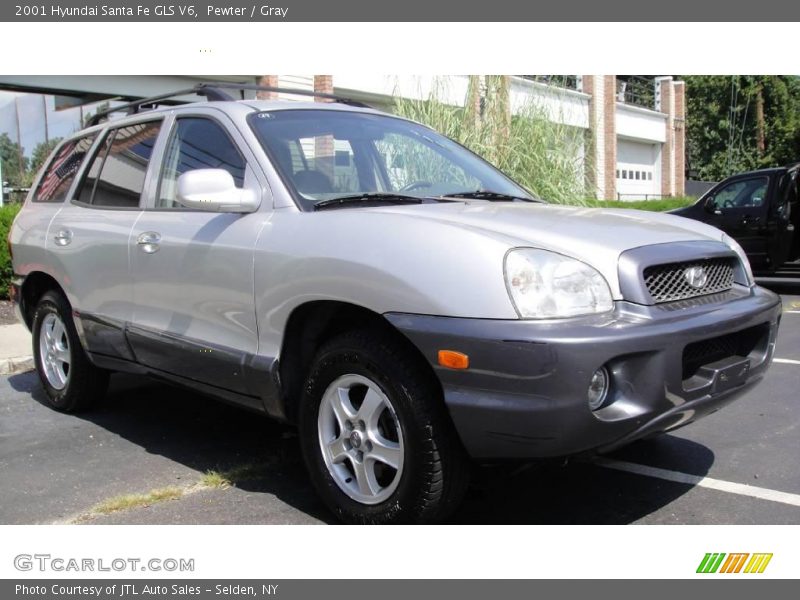 Pewter / Gray 2001 Hyundai Santa Fe GLS V6