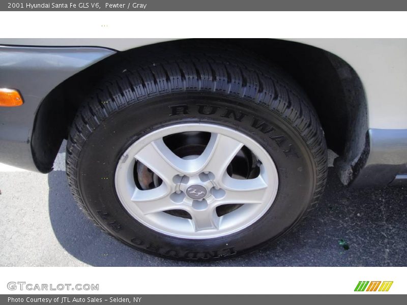 Pewter / Gray 2001 Hyundai Santa Fe GLS V6