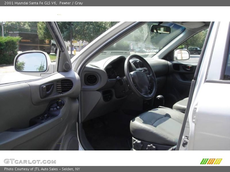 Pewter / Gray 2001 Hyundai Santa Fe GLS V6