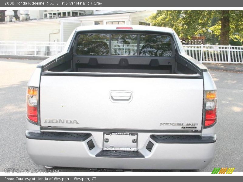 Billet Silver Metallic / Gray 2008 Honda Ridgeline RTX