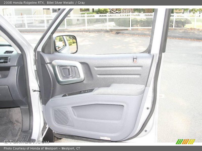 Billet Silver Metallic / Gray 2008 Honda Ridgeline RTX