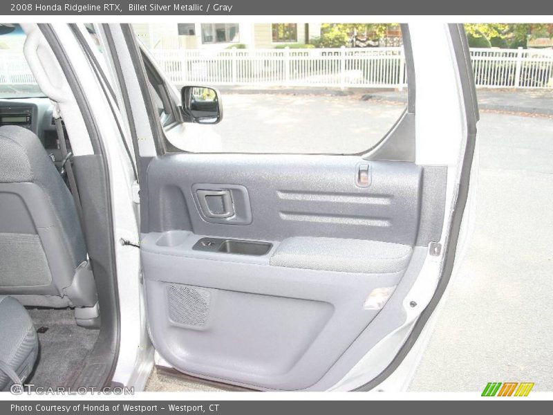 Billet Silver Metallic / Gray 2008 Honda Ridgeline RTX