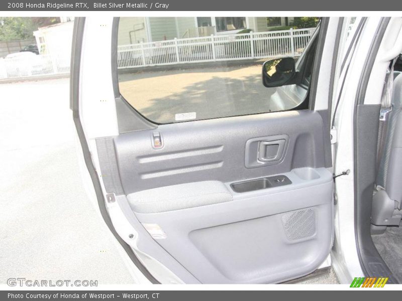 Billet Silver Metallic / Gray 2008 Honda Ridgeline RTX
