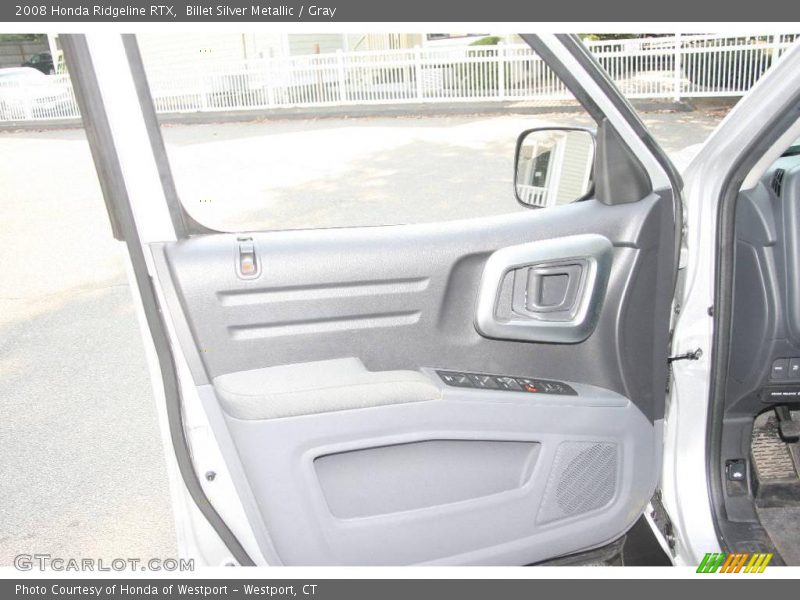 Billet Silver Metallic / Gray 2008 Honda Ridgeline RTX