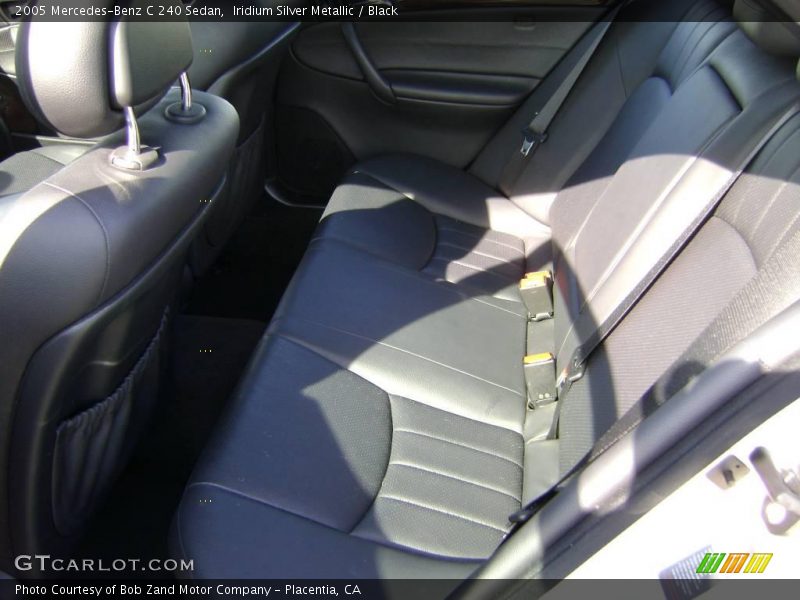 Iridium Silver Metallic / Black 2005 Mercedes-Benz C 240 Sedan