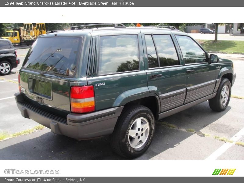 Everglade Green Pearl / Taupe 1994 Jeep Grand Cherokee Laredo 4x4